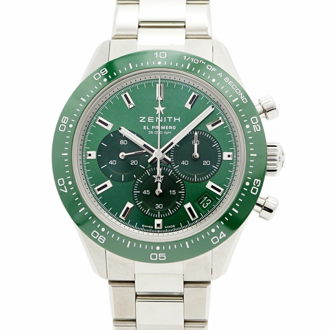 Zenith Chronomaster Sport Yoshida Special Edition 03.3107.3600 56.M3100 Green Dial Men's Watch (1 of 11)