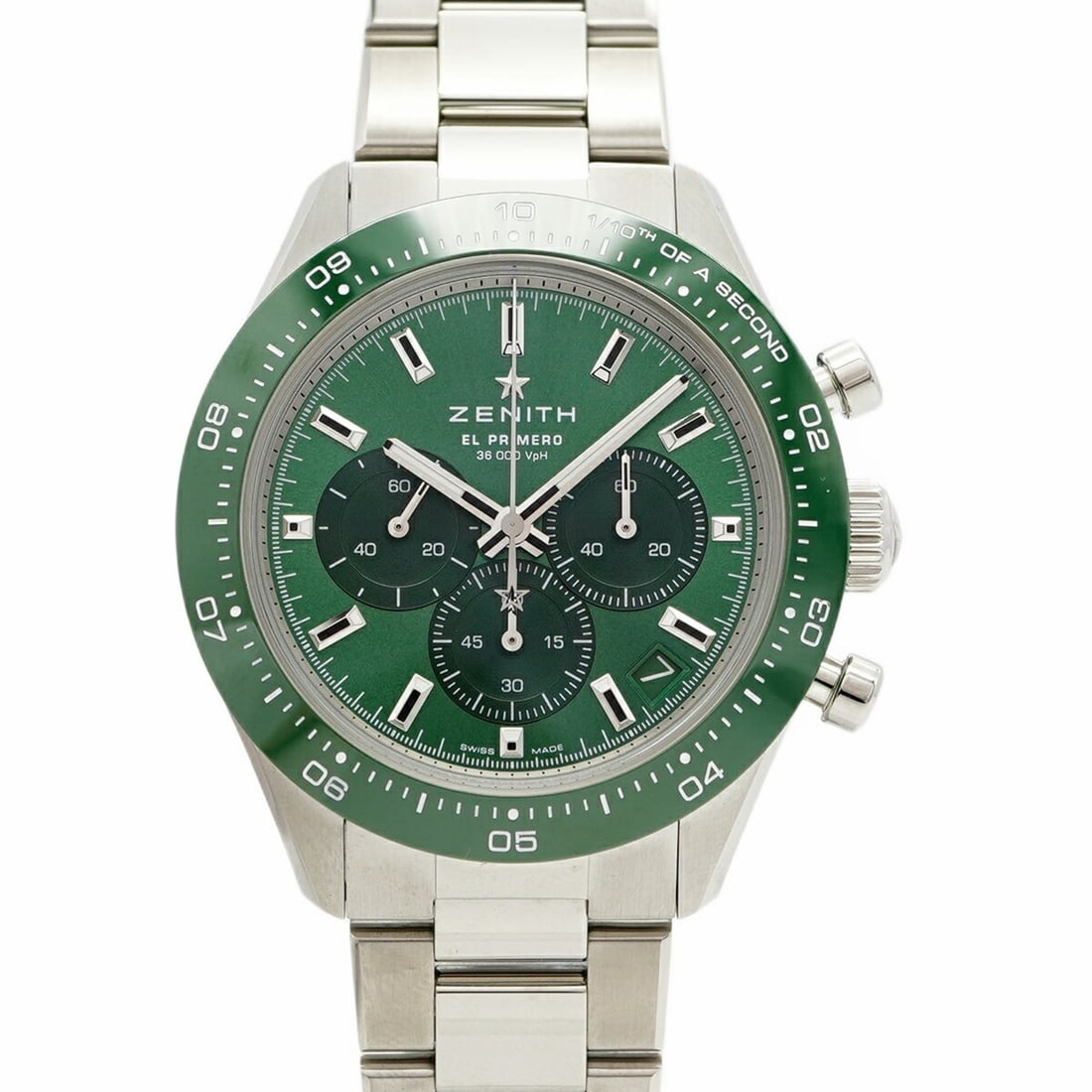 Zenith Chronomaster Sport Yoshida Special Edition 03.3107.3600 56.M3100 Green Dial Men's Watch (1 of 11)