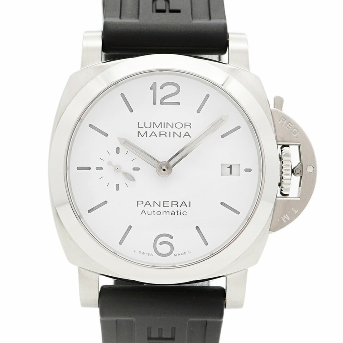 Officine Panerai Luminor PAM01371 White Dial Men's Watch: --- Catalog ---Category: SizeWrist Size: 20.5cm / 8.07''Case Diameter: 39.5mm / 1.56''Category: DesignType: WristwatchGender: MenColor (Dial): WhiteMaterial (Band): RubberCategory: GeneralMPN: PAM0137