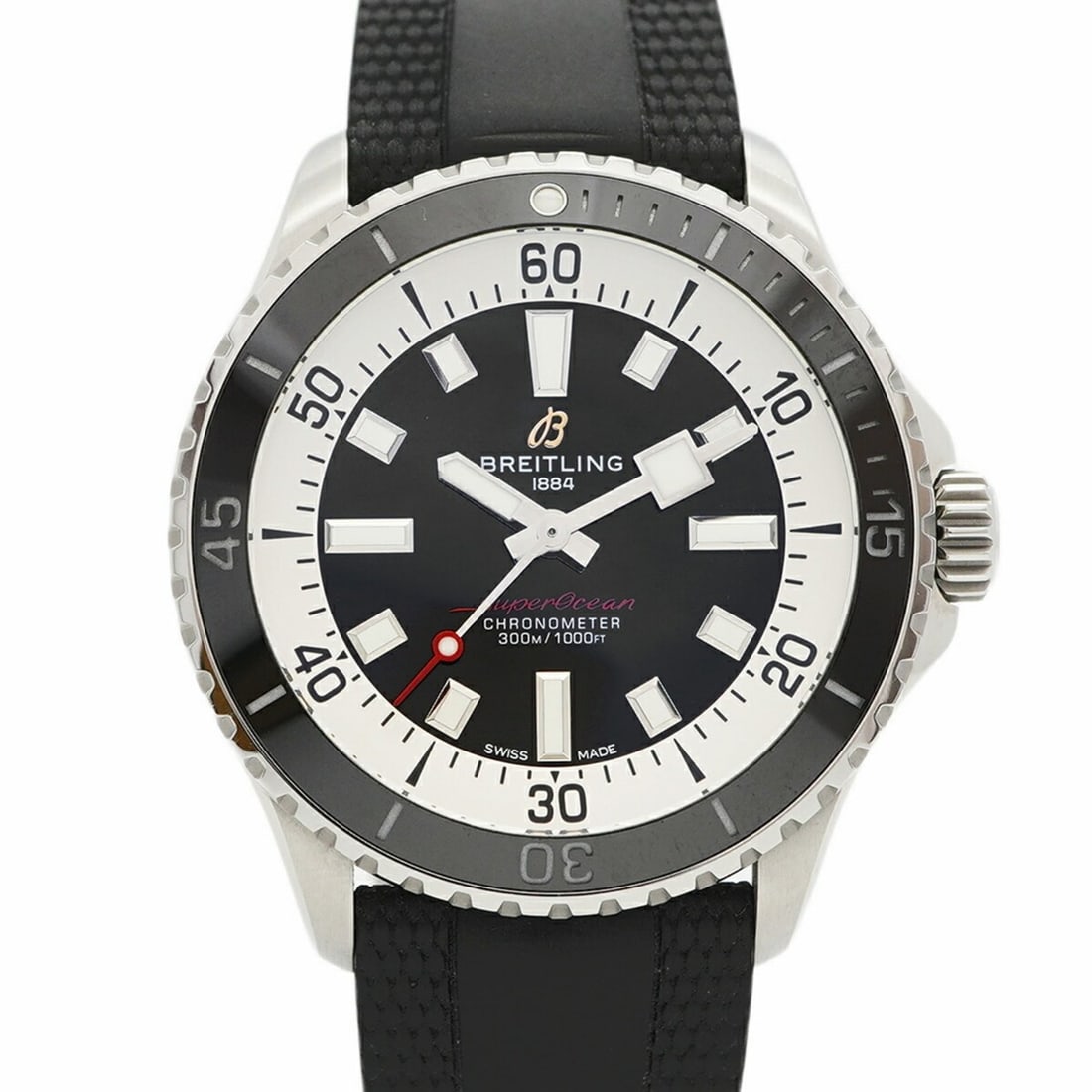 Breitling Superocean A17375 Black Dial Men's Watch (1 of 11)