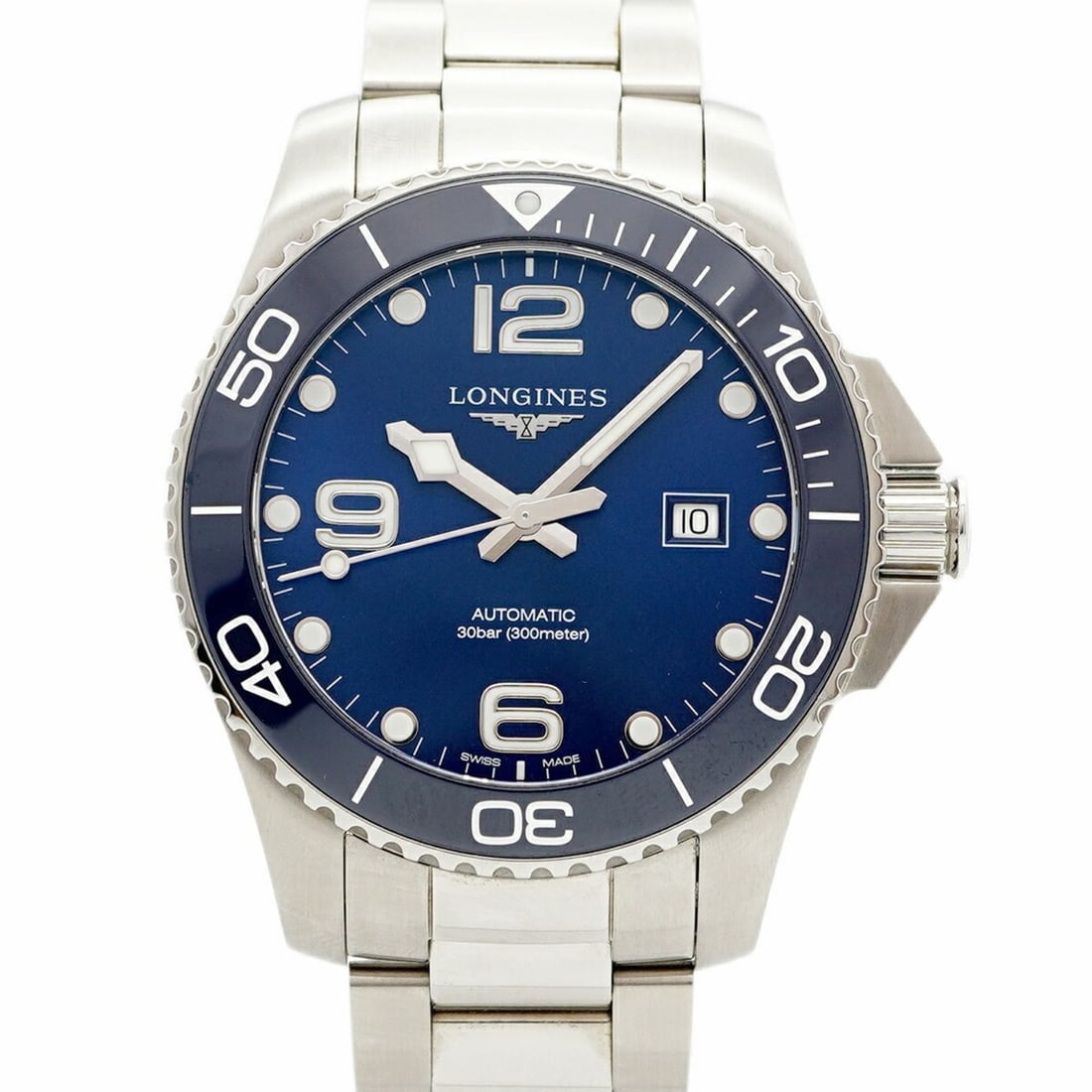 Longines HydroConquest L3.782.4.96.6 Navy Dial Men's Watch (1 of 12)