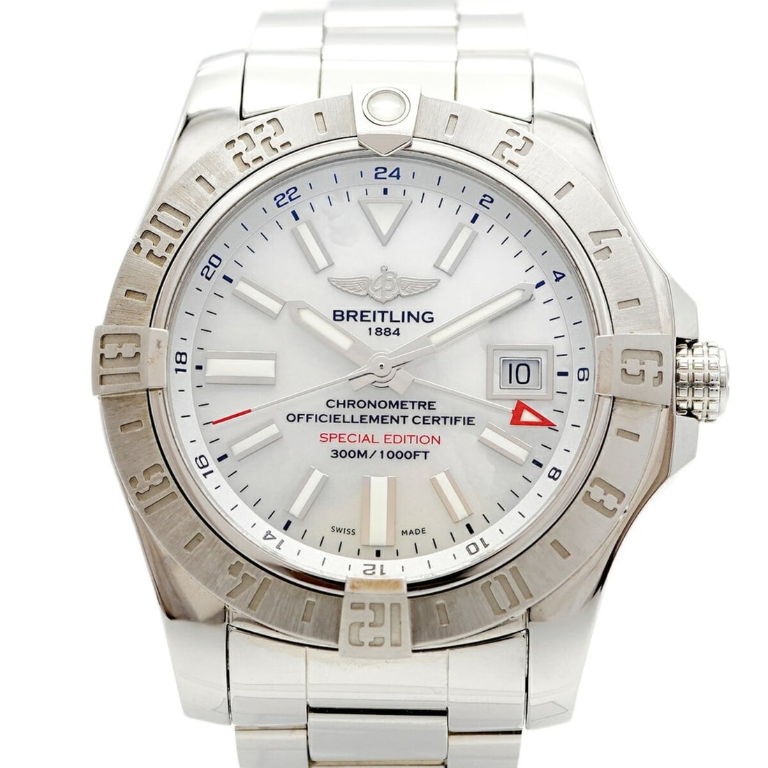 Breitling Avenger A32390 White Dial Men's Watch (1 of 12)
