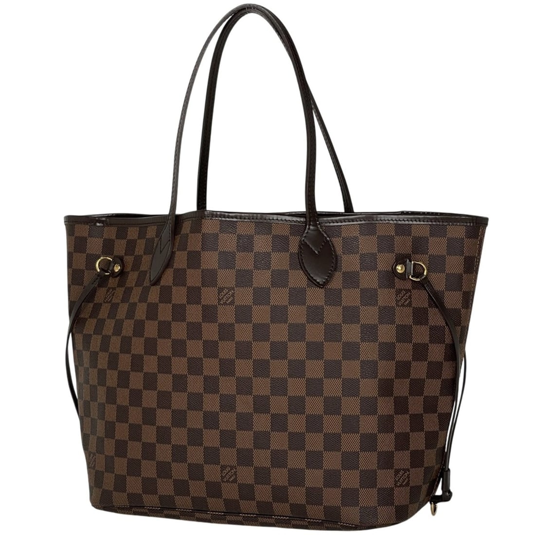 Louis Vuitton Neverfull MM Shoulder Bag/Shopping Tote Bag Damier Brown N51105 Women's (1 of 16)