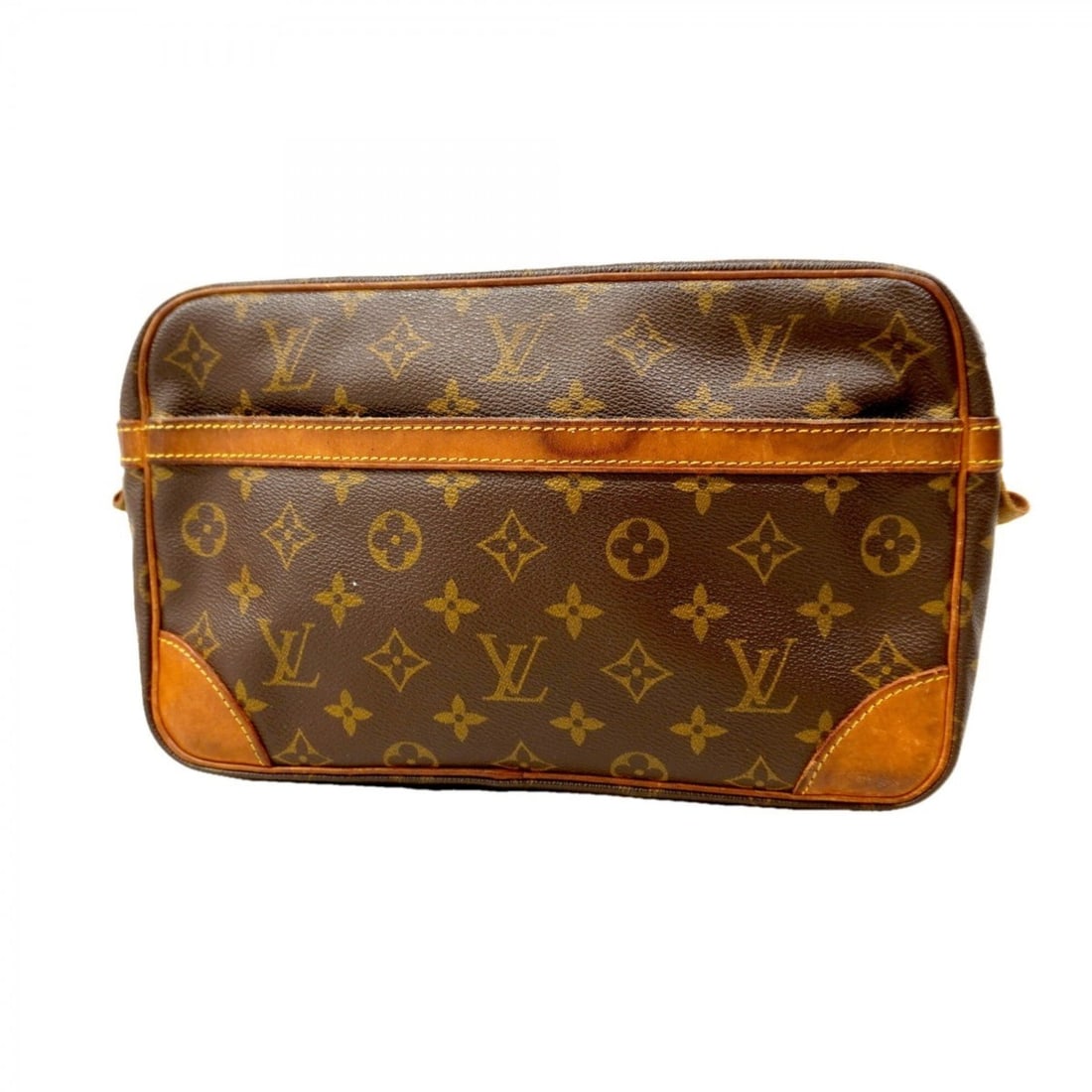 Louis Vuitton Monogram Compiègne 28 Clutch Bag M51845 Brown Men's (1 of 19)