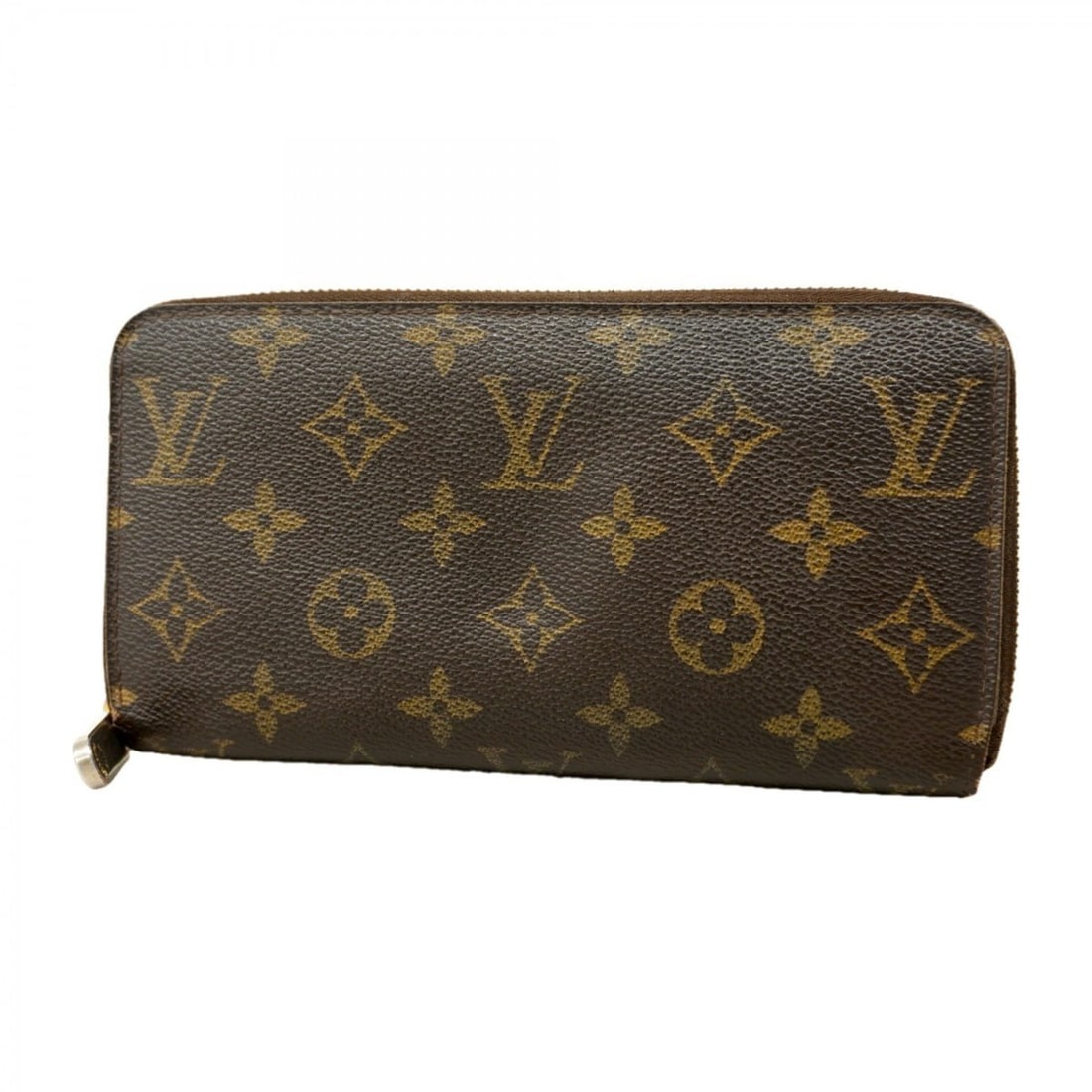 Louis Vuitton Monogram Zippy Wallet M60017 Brown Men's and Women's (1 of 12)