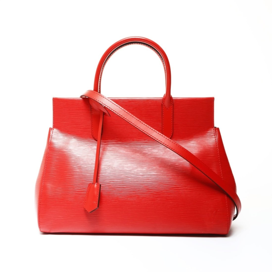 Louis Vuitton Epi Marly MM 2014 2-way handbag in red (1 of 13)