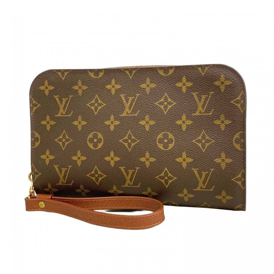 Louis Vuitton Monogram Orsay Clutch Bag M51790 Brown Men's (1 of 9)