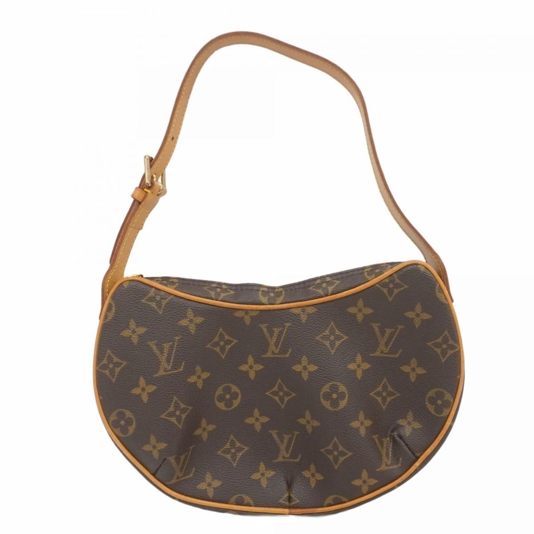 Louis Vuitton Monogram Pochette Croissant Shoulder Bag M51510 Brown Women's (1 of 14)