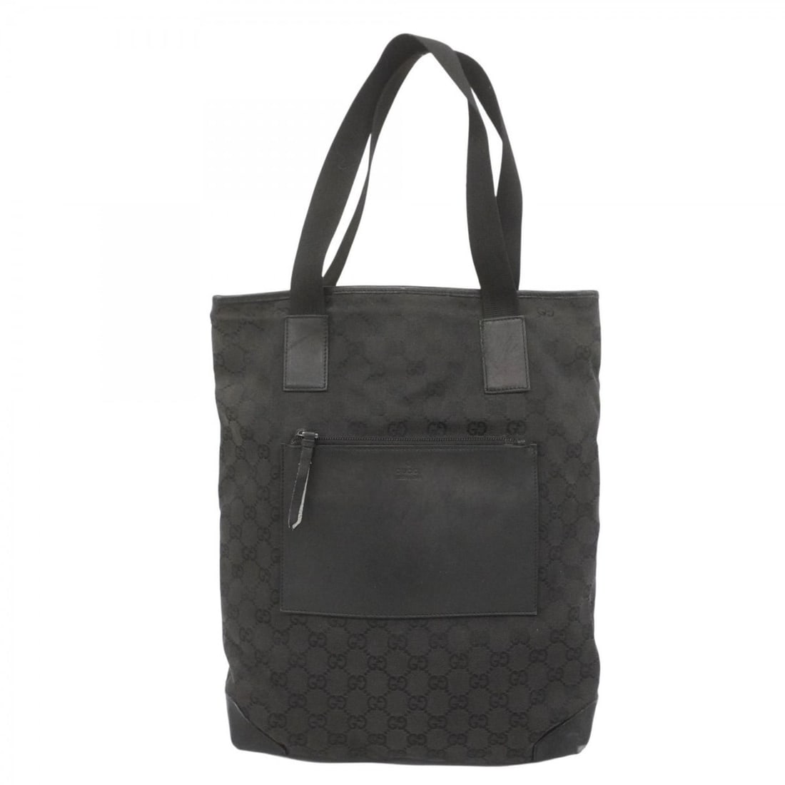 Gucci GG Canvas Tote Bag 28892 Black Women's: --- Catalog ---Category: SizeSize (HxWxD): 36.5cm x 27.5cm x 12.5cm / 14.37'' x 10.82'' x 4.92''Category: DesignType: Tote bagColor: BlackGender: WomenMaterial: Canvas Hardware Color: SilverCategory: