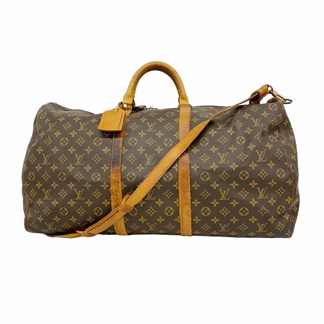 Louis Vuitton Monogram Keepall Bandouliere 60 Boston Bag M41412 Brown Men's/Women's: --- Catalog ---Category: SizeSize (HxWxD): 33cm x 60cm x 27cm / 12.99'' x 23.62'' x 10.62''Category: DesignType: Boston bagColor: BrownGender: Men,WomenCategory: GeneralMPN: M41412Brand: Louis Vuitton