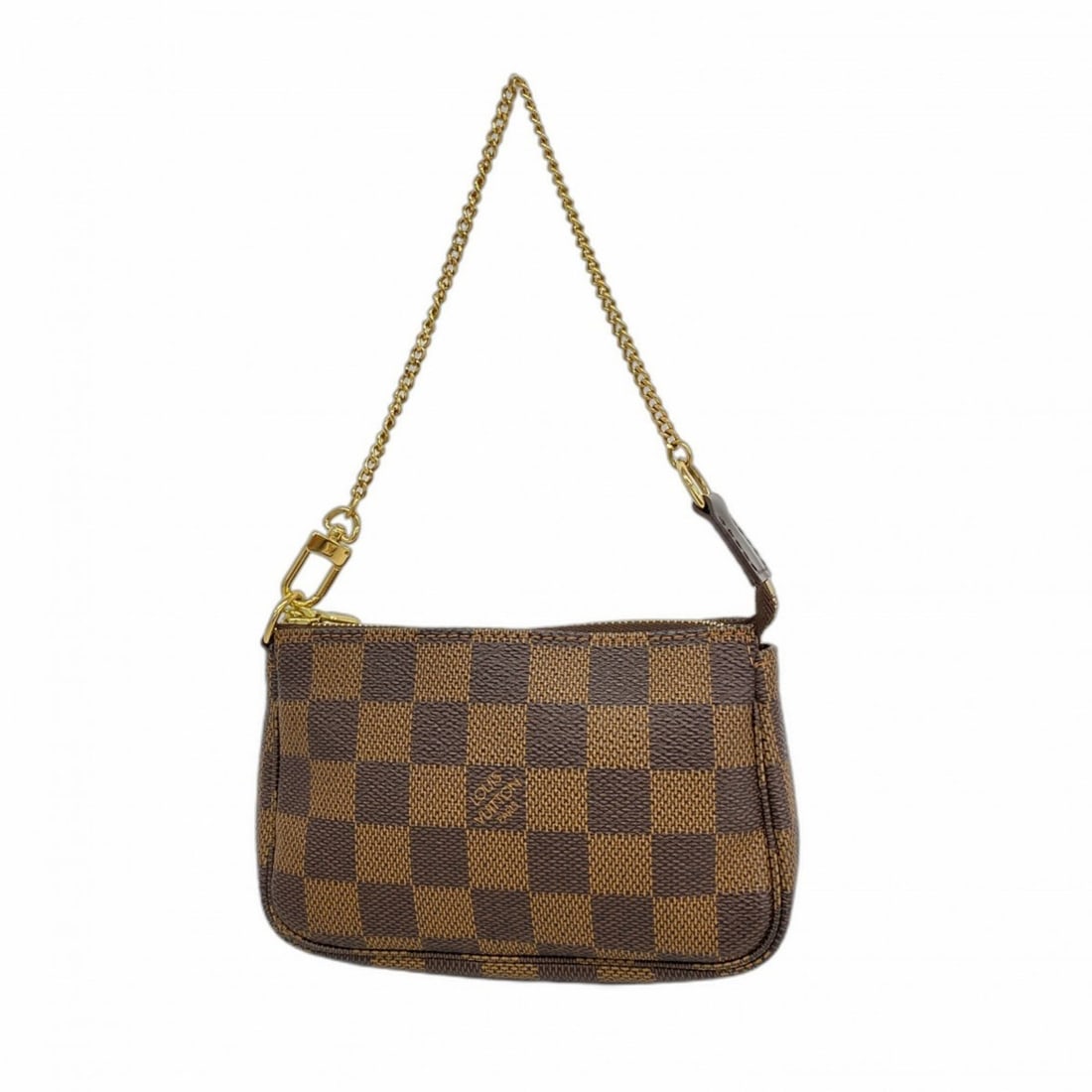 Louis Vuitton Bag/Pouch Damier Mini Pochette Accessoires N58009 Ebene Women's: --- Catalog ---Category: SizeSize (HxWxD): 9.5cm x 14.5cm x 3cm / 3.74'' x 5.7'' x 1.18''Category: DesignType: PouchColor: EbeneGender: WomenCategory: GeneralMPN: N58009Brand: Louis Vuitton--- Item Li