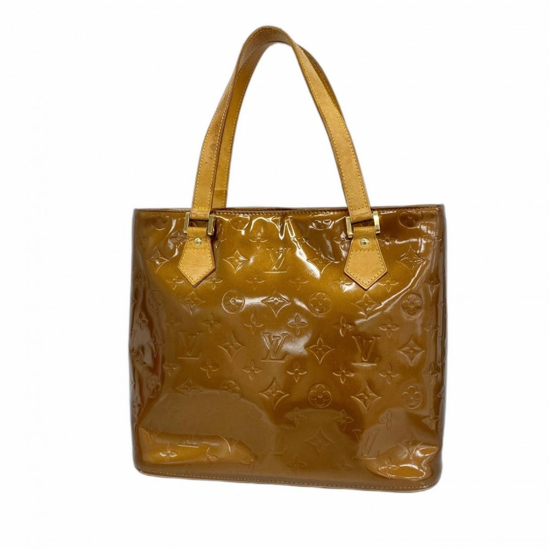 Louis Vuitton Vernis Houston Tote Bag M91122 Bronze Women's (1 of 16)