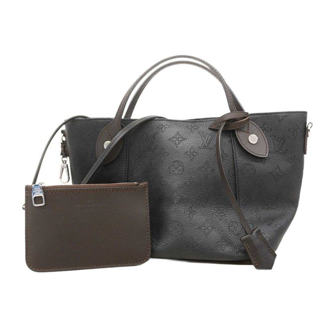 Louis Vuitton Mahina PM Tote Bag M54350 Noir 2-Way for Women (1 of 12)