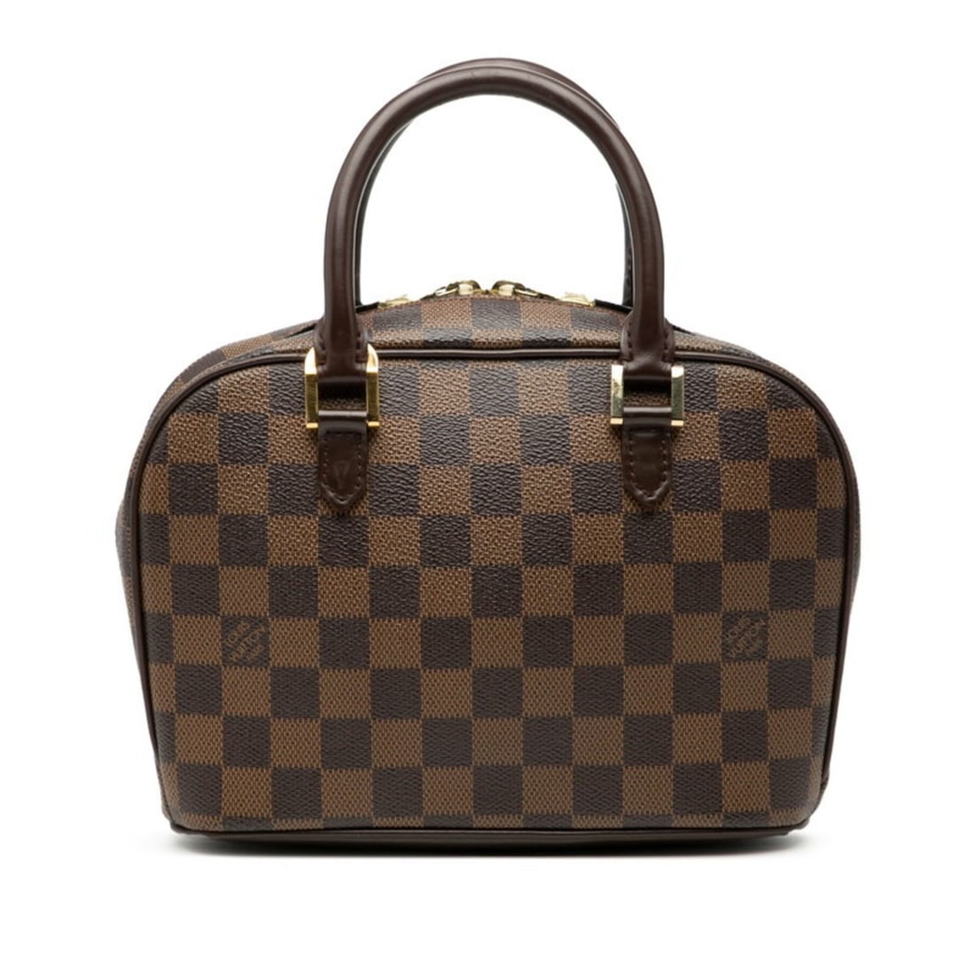 Louis Vuitton Damier Saria Mini Handbag N51286 Brown Leather Women's LOUIS VUITTON: --- Catalog ---Category: SizeSize (HxWxD): 16cm x 24cm x 9cm / 6.29'' x 9.44'' x 3.54''Category: DesignType: HandbagColor: BrownGender: WomenMaterial: PVC , Leather Category: GeneralMPN: N51286Brand: