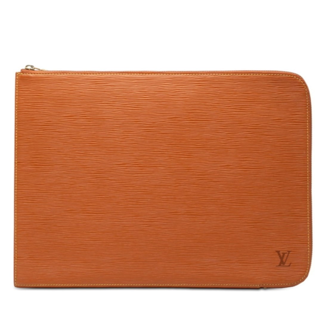 Louis Vuitton Epi Poche Document Clutch Bag/Second Bag M54498 Zipangu Gold/Brown Leather Women's: --- Catalog ---Category: SizeSize (HxWxD): 27.5cm x 38cm x 1.5cm / 10.82'' x 14.96'' x 0.59''Category: DesignType: Clutch bagColor: Brown, Gold CipangoGender: WomenMaterial: Leather Category: GeneralM