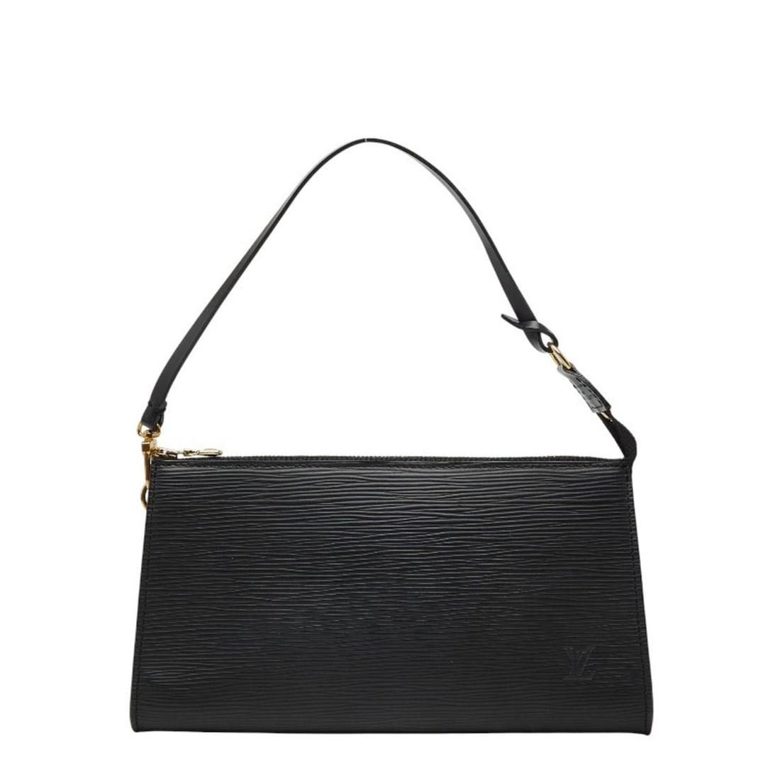 Louis Vuitton Epi Pochette Accessory Pouch Handbag M52942 Noir Black Leather Women's LOUIS VUITTON (1 of 10)