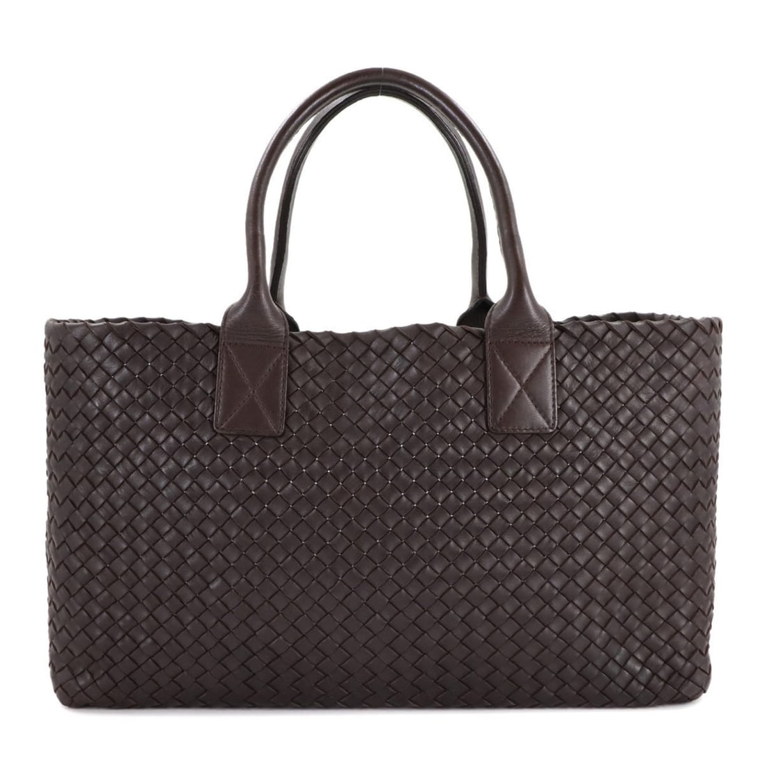 Bottega Veneta Intrecciato Cabat MM Tote Bag in Brown Leather (115664): --- Catalog ---Category: SizeSize (HxWxD): 24cm x 40cm x 16cm / 9.44'' x 15.74'' x 6.29''Category: DesignType: Tote bagColor: BrownGender: WomenMaterial: Intrecciato Category: GeneralMPN: 115664Brand: