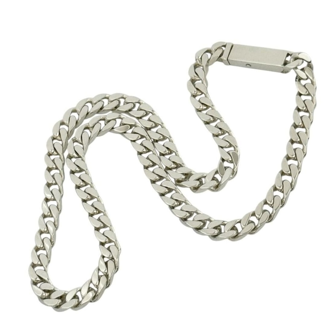 Gucci Men's Ladies' Kihei Chain Necklace Silver (1 of 13)