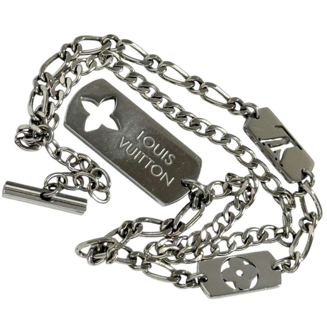 Louis Vuitton Men's Monogram Stack Chain Bracelet - 3