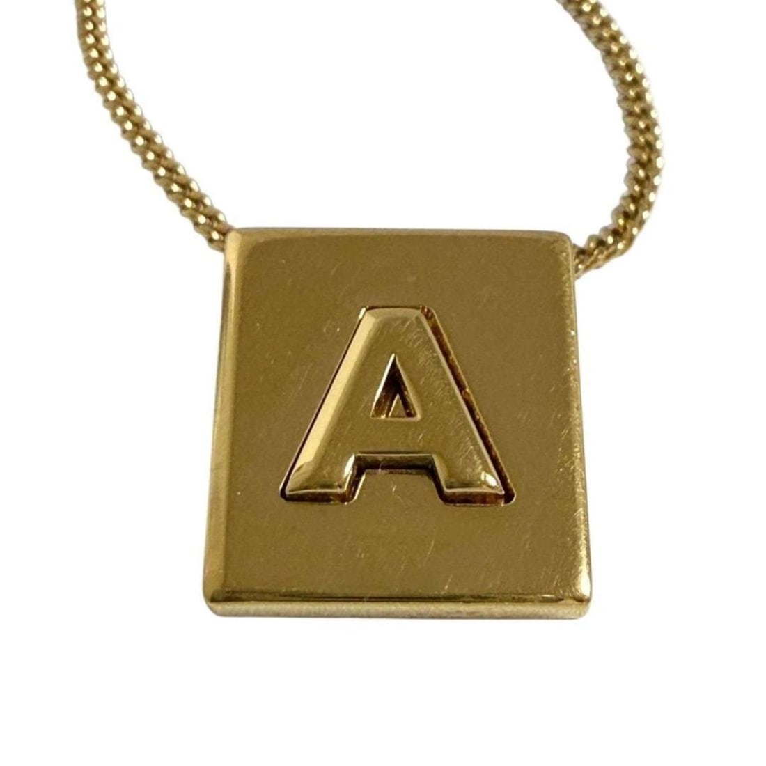 Celine Women's Alphabet Necklace Pendant Initial A: --- Catalog ---Category: SizeNeck Circumference: 41 cm - 43 cm / 16.14'' - 16.92''Category: DesignGender: WomenMaterial: MetalPendant Type: PendantNecklace Type: NecklaceCategory: GeneralBrand: Celine