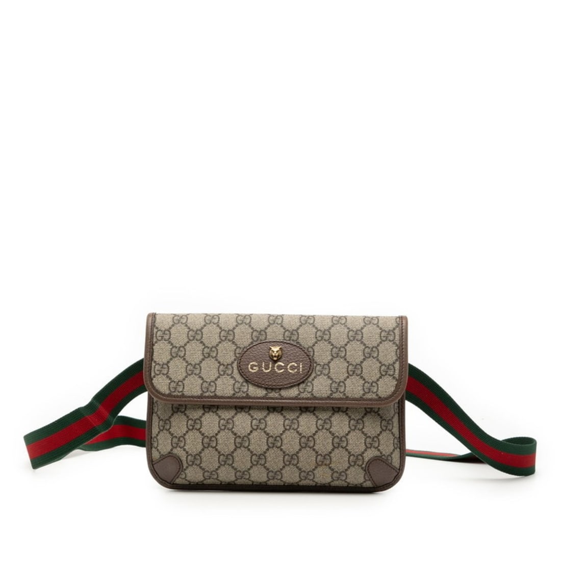 Gucci GG Supreme Sherry Line Neo-Vintage Body Bag/Shoulder Bag in Beige and Brown Leather for Women: --- Catalog ---Category: SizeSize (HxWxD): 16cm x 24cm x 2cm / 6.29'' x 9.44'' x 0.78''Category: DesignType: Shoulder bag, Sling bagColor: Beige, BrownGender: WomenMaterial: PVC , Leather Category: Ge