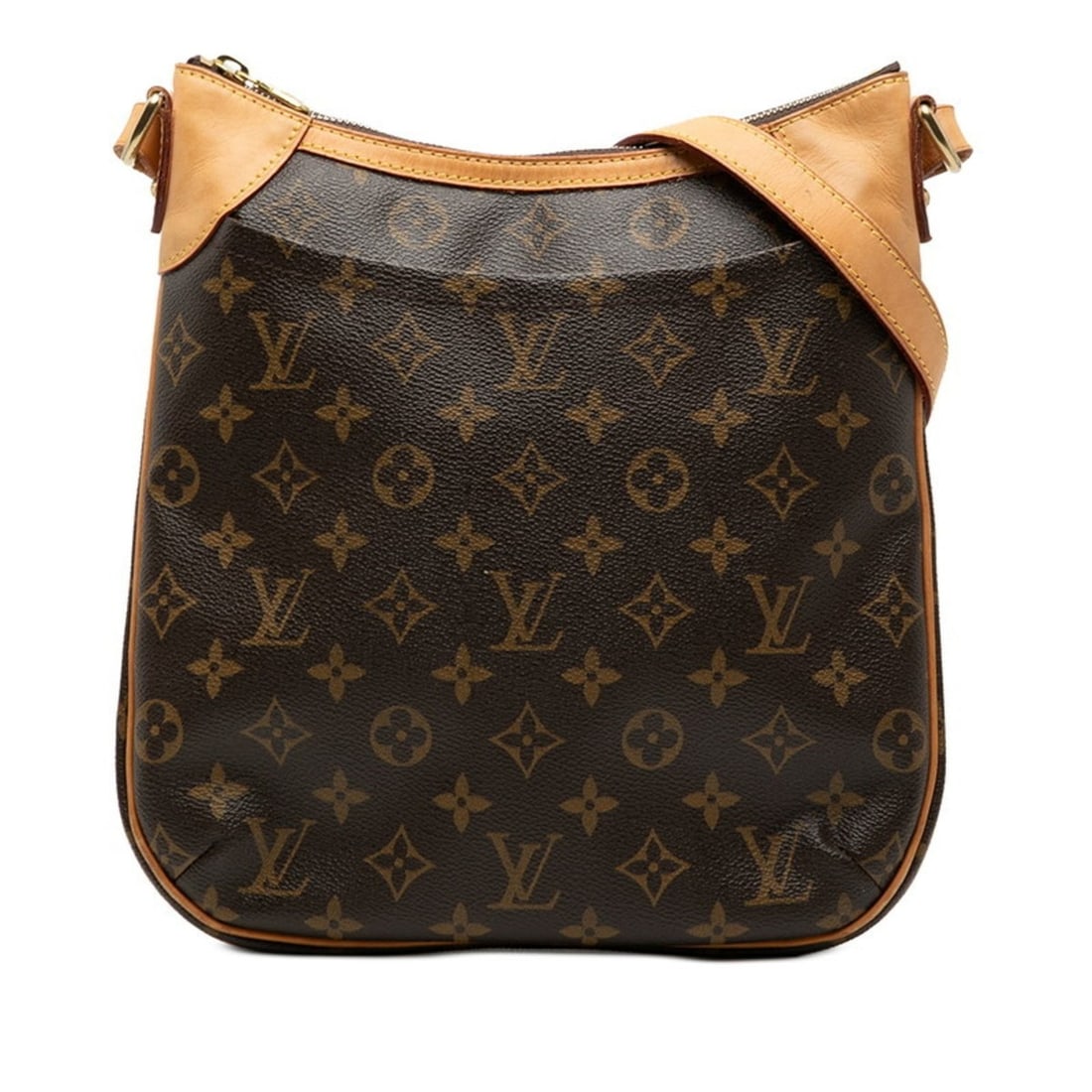 Louis Vuitton Monogram Odeon PM Crossbody Shoulder Bag M56390 Brown Leather Women's LOUIS VUITTON (1 of 12)