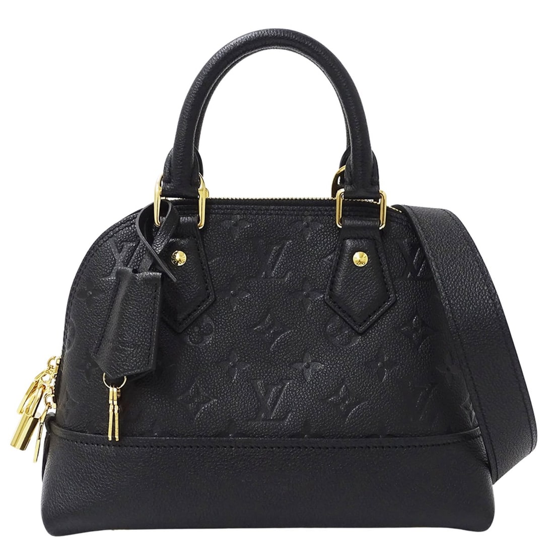 Louis Vuitton Monogram Empreinte Women's Neo Alma BB Noir Handbag/Shoulder Bag (2-Way) in Black (1 of 14)