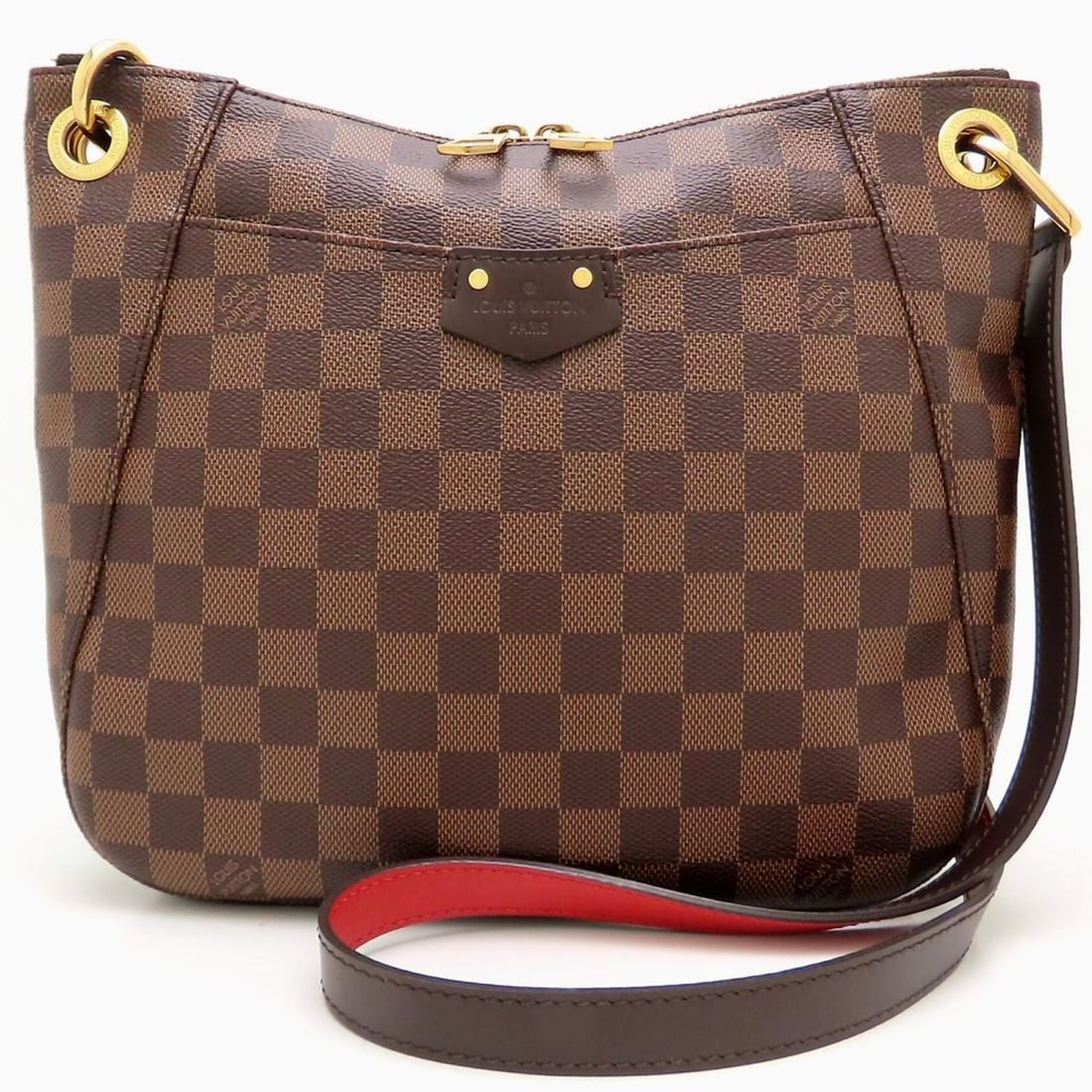 LOUIS VUITTON Damier Southbank N42230 Shoulder Bag Ebene Women's 353072 (1 of 11)