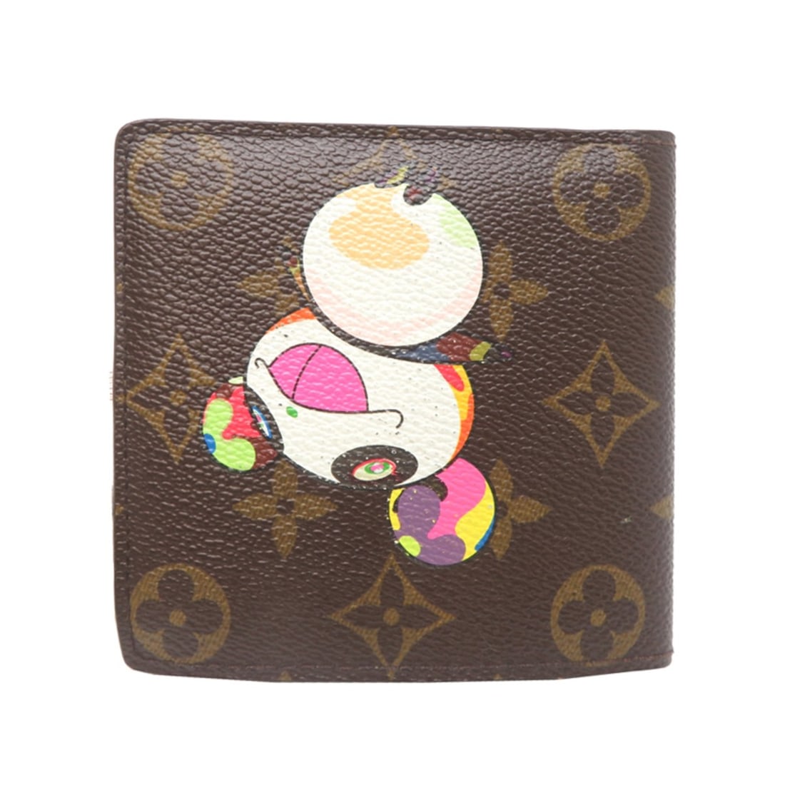 Louis Vuitton Portefeuille Marco Women's Bifold Wallet M61666 (Discontinued) Monogram Panda Brown: --- Catalog ---Category: SizeSize (HxWxD): 10cm x 10.5cm x 1.5cm / 3.93'' x 4.13'' x 0.59''Category: DesignType: Wallet (bi-fold)Color: BrownGender: WomenMaterial: Monogram Category: GeneralMPN: M6166
