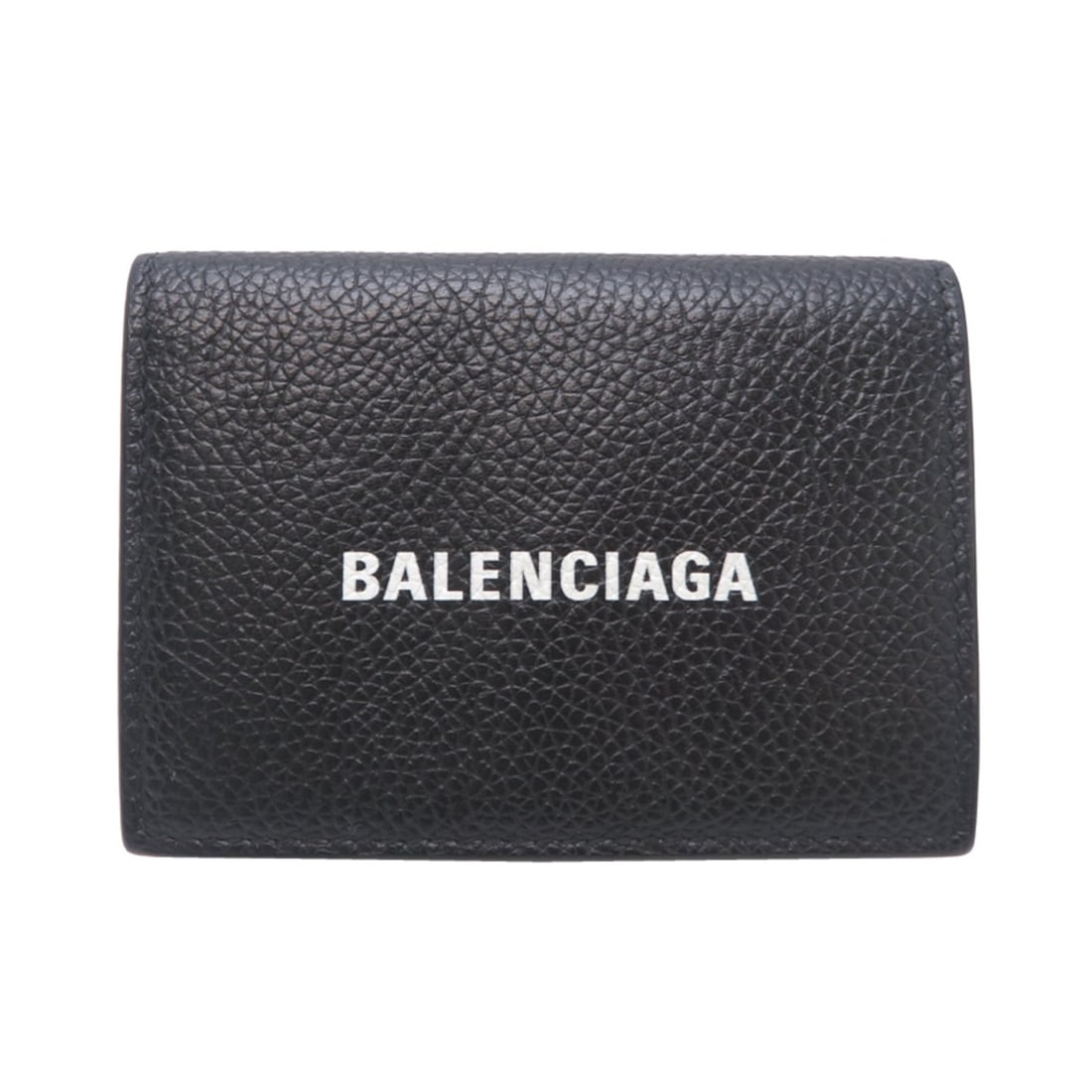 Balenciaga Cash Mini Wallet, Women's and Men's Tri-fold Wallet 594312, Calfskin, Black: --- Catalog ---Category: SizeSize (HxWxD): 6.5cm x 9cm x 2.5cm / 2.55'' x 3.54'' x 0.98''Category: DesignType: Wallet (tri-fold)Color: BlackGender: Men,WomenMaterial: Leather Leather/Fur Type: Calfski