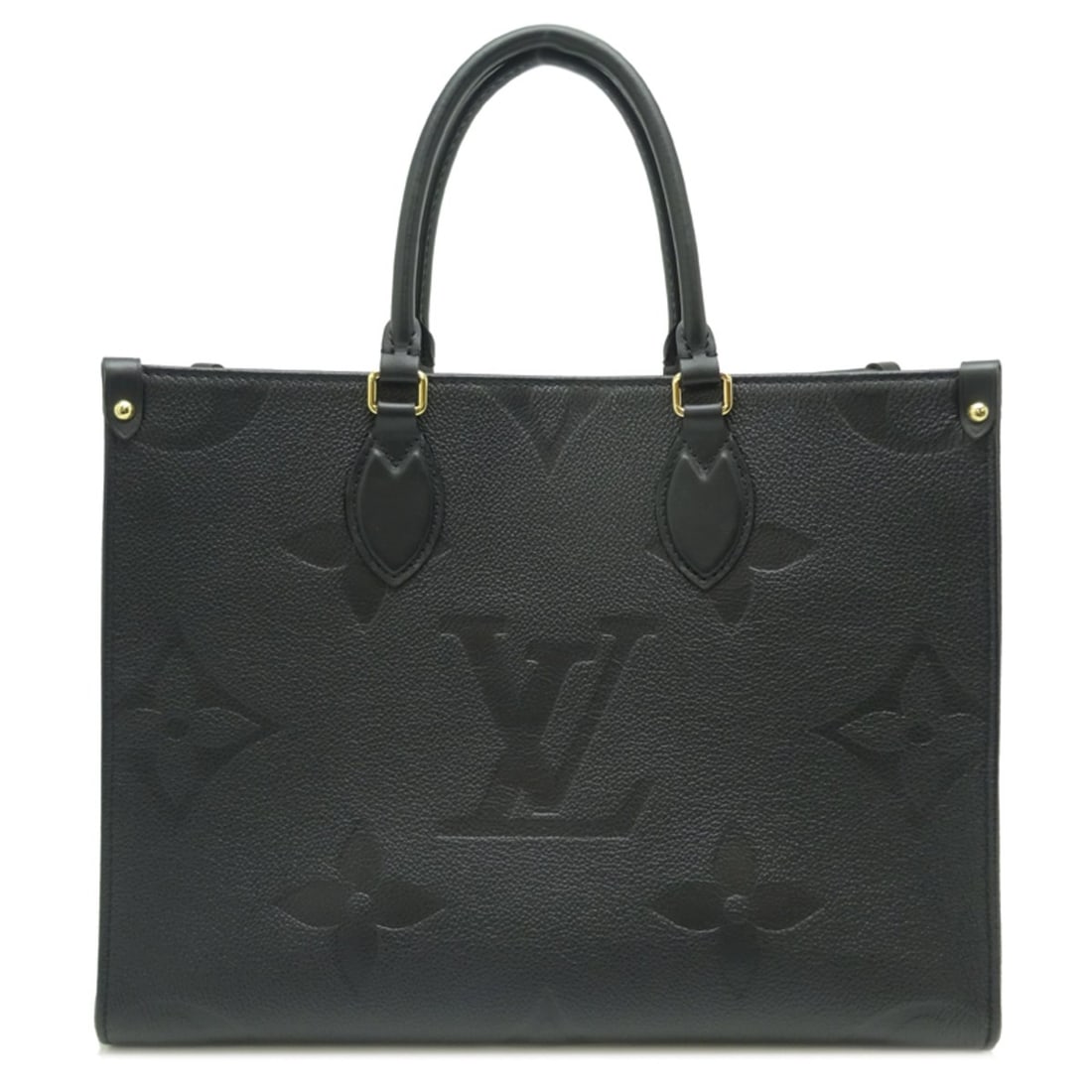 Louis Vuitton On the Go MM Shoulder Bag M45595 Monogram Empreinte Noir (Black) for Men and Women: --- Catalog ---Category: SizeSize (HxWxD): 26cm x 34cm x 15cm / 10.23'' x 13.38'' x 5.9''Category: DesignType: Shoulder bagColor: Black, NoirGender: Men,WomenMaterial: Monogram Empreinte Category: Gen