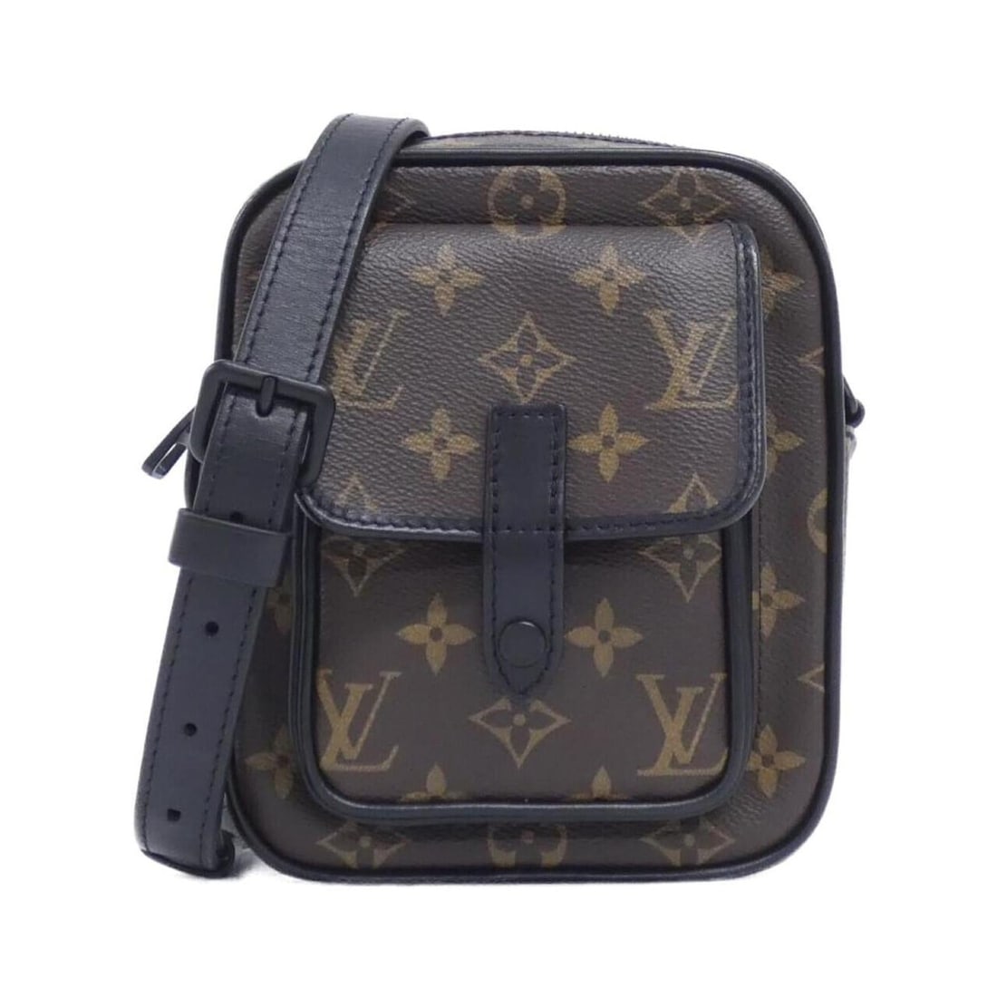 Louis Vuitton Monogram Macassar Christopher Wearable Wallet M69404 Shoulder Bag (1 of 12)