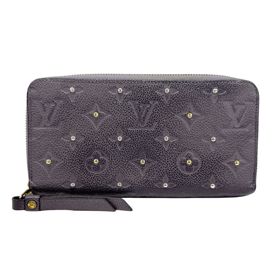 Louis Vuitton Monogram Empreinte Zippy Wallet, M62209, Women's, Long Gris Silver/Gray, Round Zipper,: --- Catalog ---Category: SizeSize (HxWxD): 10cm x 19cm x 2cm / 3.93'' x 7.48'' x 0.78''Category: DesignType: Long wallet (bi-fold)Gender: WomenMaterial: Monogram Empreinte Category: GeneralMPN: M62209