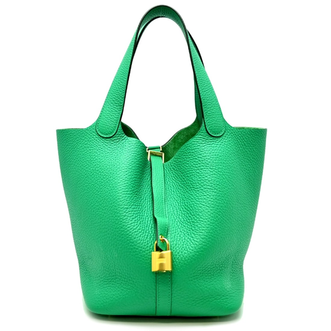 Hermes Hermès Picotin Lock MM Z Stamp, 2021, Gold Hardware, Women's Handbag, Taurillon Clemence (1 of 10)