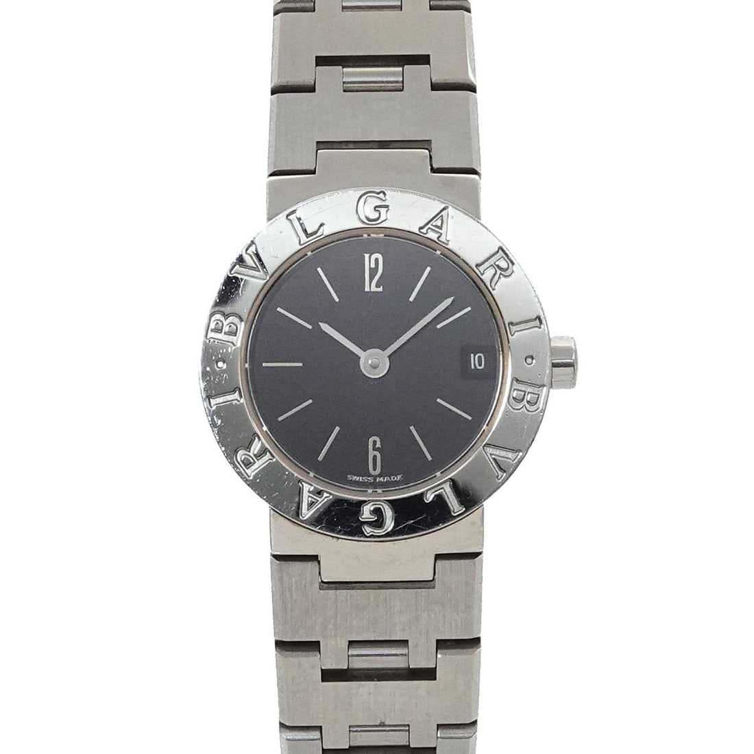 BVLGARI BB23SS Women's Watch Date Black Quartz (1 of 16)