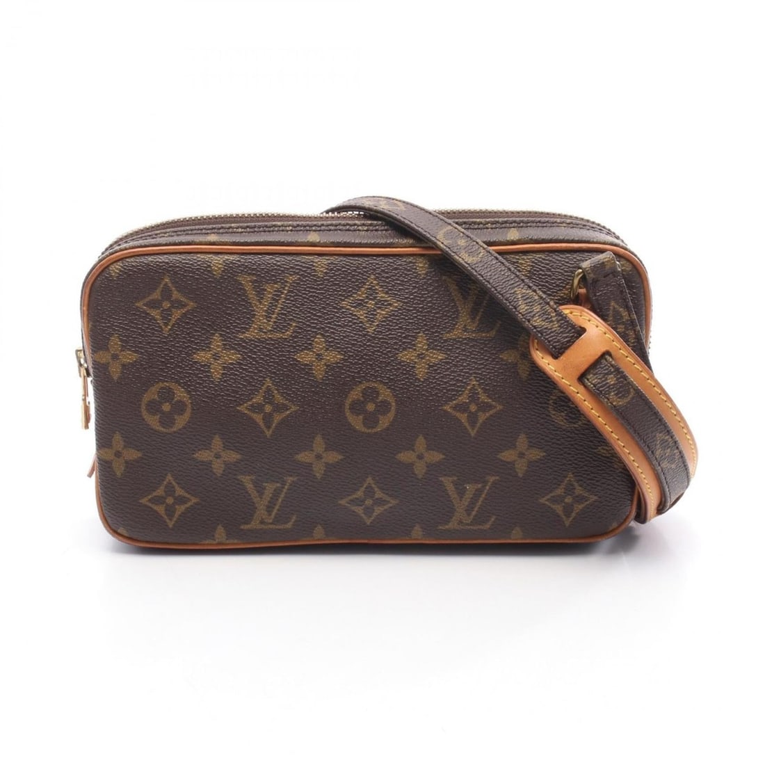 Louis Vuitton Marly Bandouliere Shoulder Bag, Coated Canvas and Leather, Monogram, Women's, Brown,: --- Catalog ---Category: SizeSize (HxWxD): 12cm x 22cm x 4cm / 4.72'' x 8.66'' x 1.57''Category: DesignType: Shoulder bagColor: BrownGender: WomenMaterial: Coated canvas , Leather Category: GeneralMPN