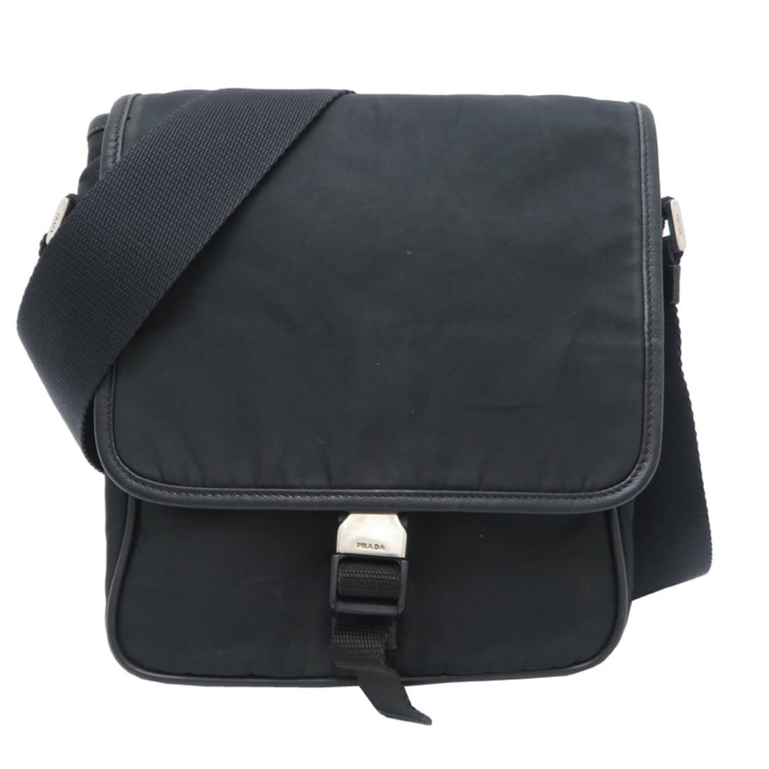 Prada Men's Shoulder Bag V167 Nylon Black: --- Catalog ---Category: SizeSize (HxWxD): 24cm x 19cm x 8cm / 9.44'' x 7.48'' x 3.14''Category: DesignType: Shoulder bagColor: BlackGender: MenMaterial: Nylon Category: GeneralMPN: V167Brand: PradaCo