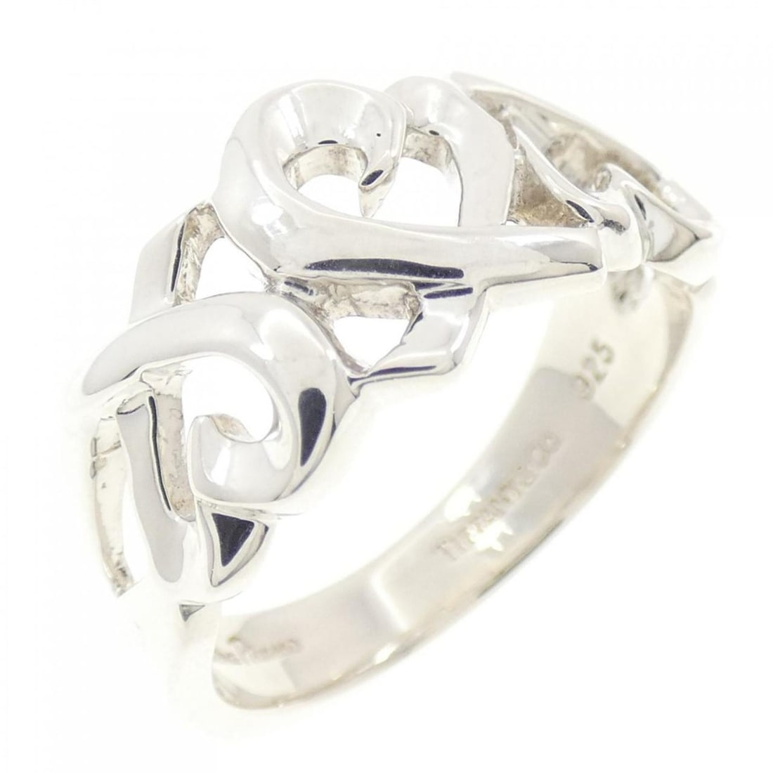 Tiffany Triple Loving Heart Ring: --- Catalog ---Category: SizeJP Size: 12.5US Size: 6.5Category: DesignType: Band ringColor: SilverGender: WomenMaterial: Silver 925Category: GeneralBrand: Tiffany--- Item List ---Section: