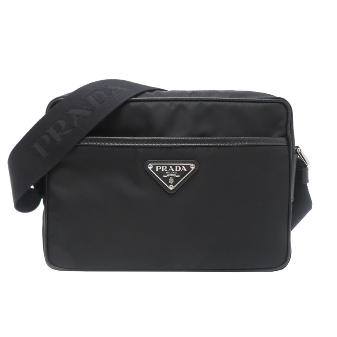 Prada Re-Nylon Shoulder Bag for Men and Women, 2VH048, Black (1 of 12)
