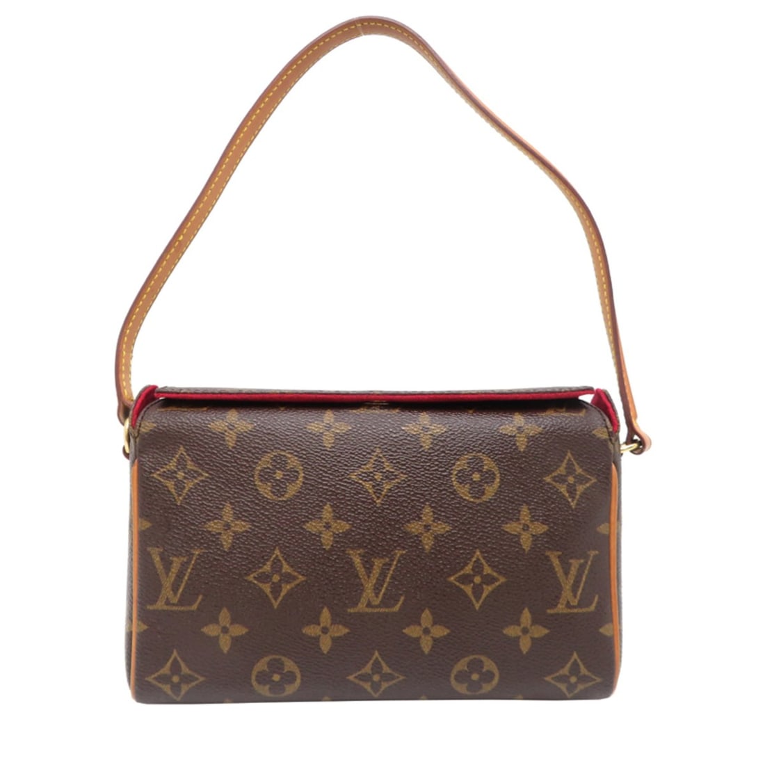 Louis Vuitton Recital Women's Shoulder Bag M51900 (Discontinued) Monogram Brown (1 of 17)