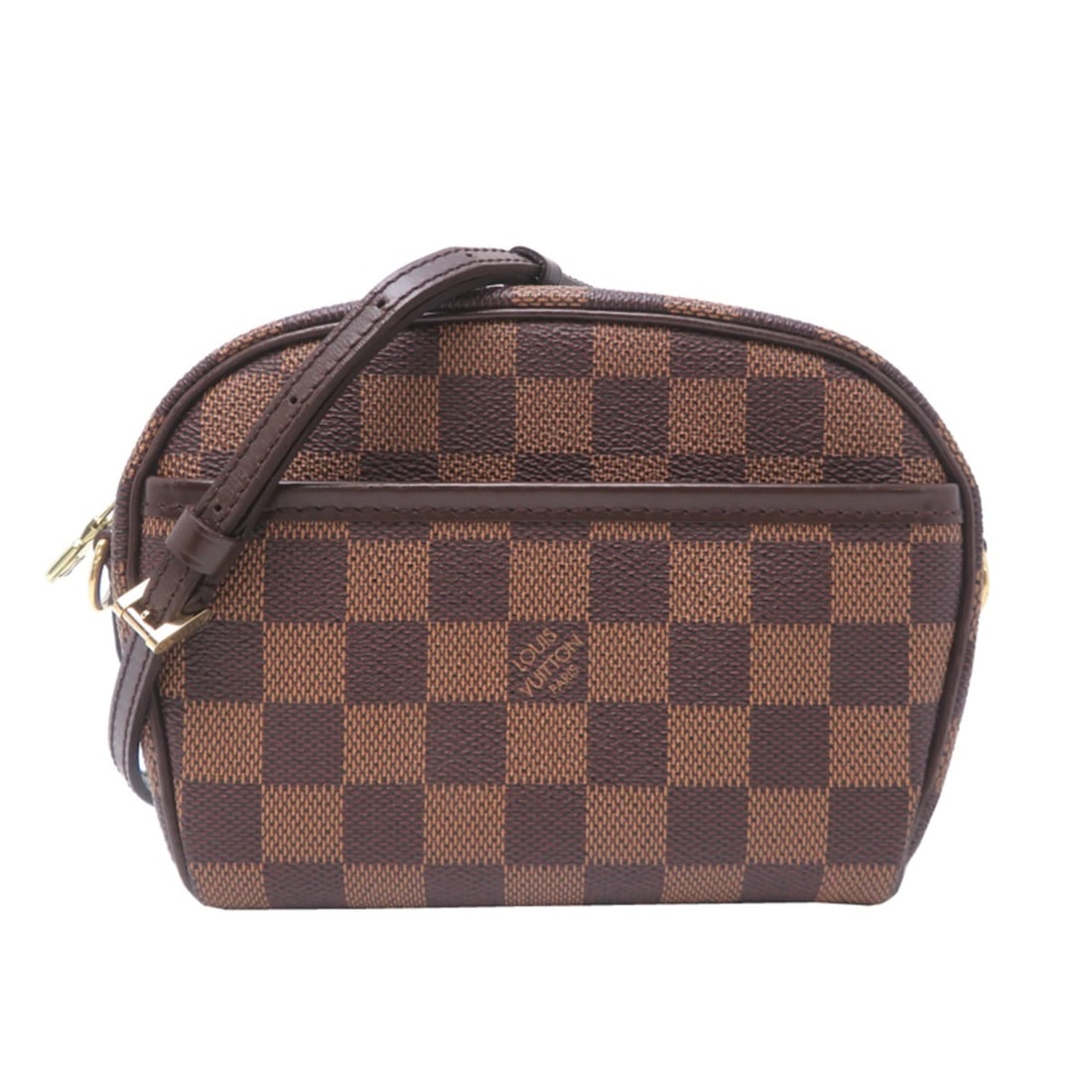 Louis Vuitton Pochette Ipanema Women's Shoulder Bag N51296 (Discontinued) Damier Brown: --- Catalog ---Category: SizeSize (HxWxD): 13cm x 17.5cm x 4cm / 5.11'' x 6.88'' x 1.57''Strap Length: 120cm - 130cm / 47.24'' - 51.18''Category: DesignType: Pochette, Shoulder bagColor: Brown, Damier