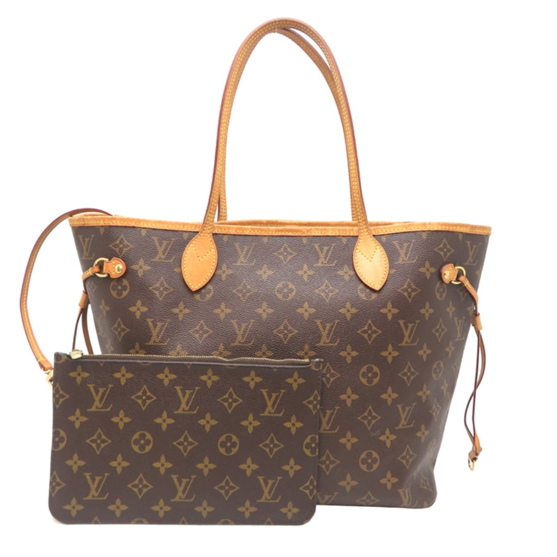 Louis Vuitton Neverfull MM Women's Tote Bag M40997 (Discontinued) Monogram Brown (1 of 19)