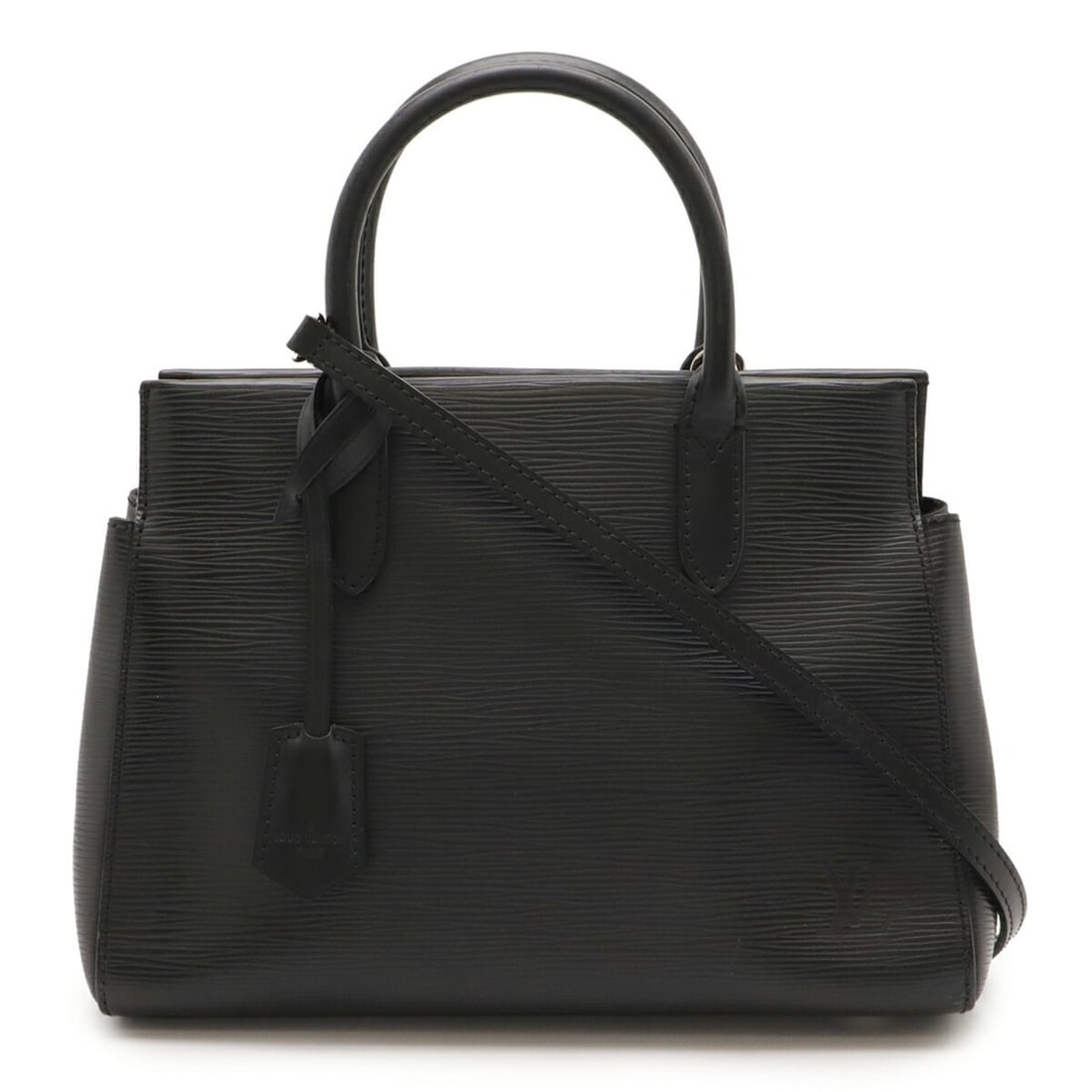 LOUIS VUITTON Epi Marly BB Handbag/Shoulder Bag, Noir, Black, M94622 (1 of 14)