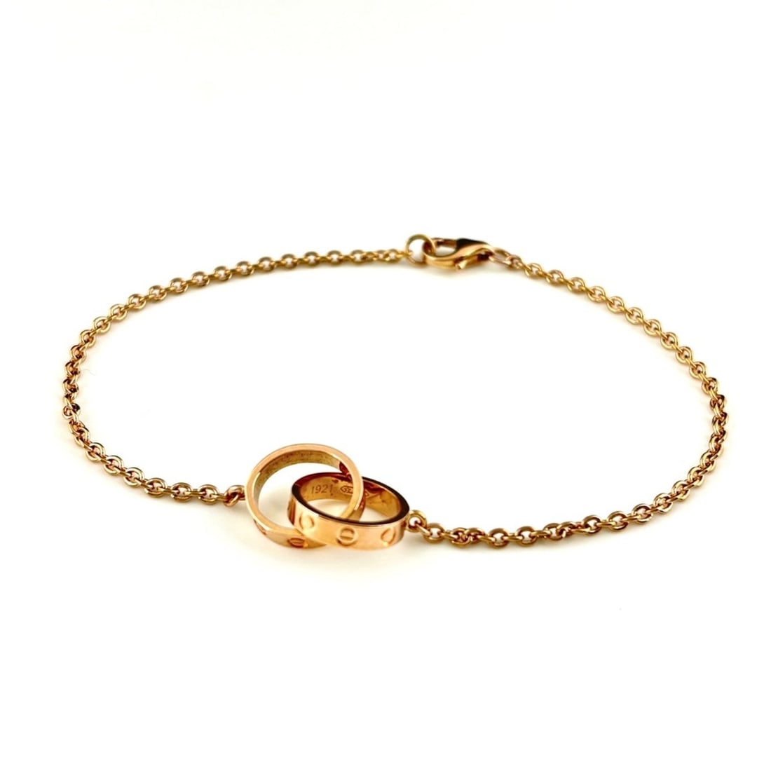 Cartier Baby Love Bracelet in PG Pink Gold, 750, for Women (1 of 10)