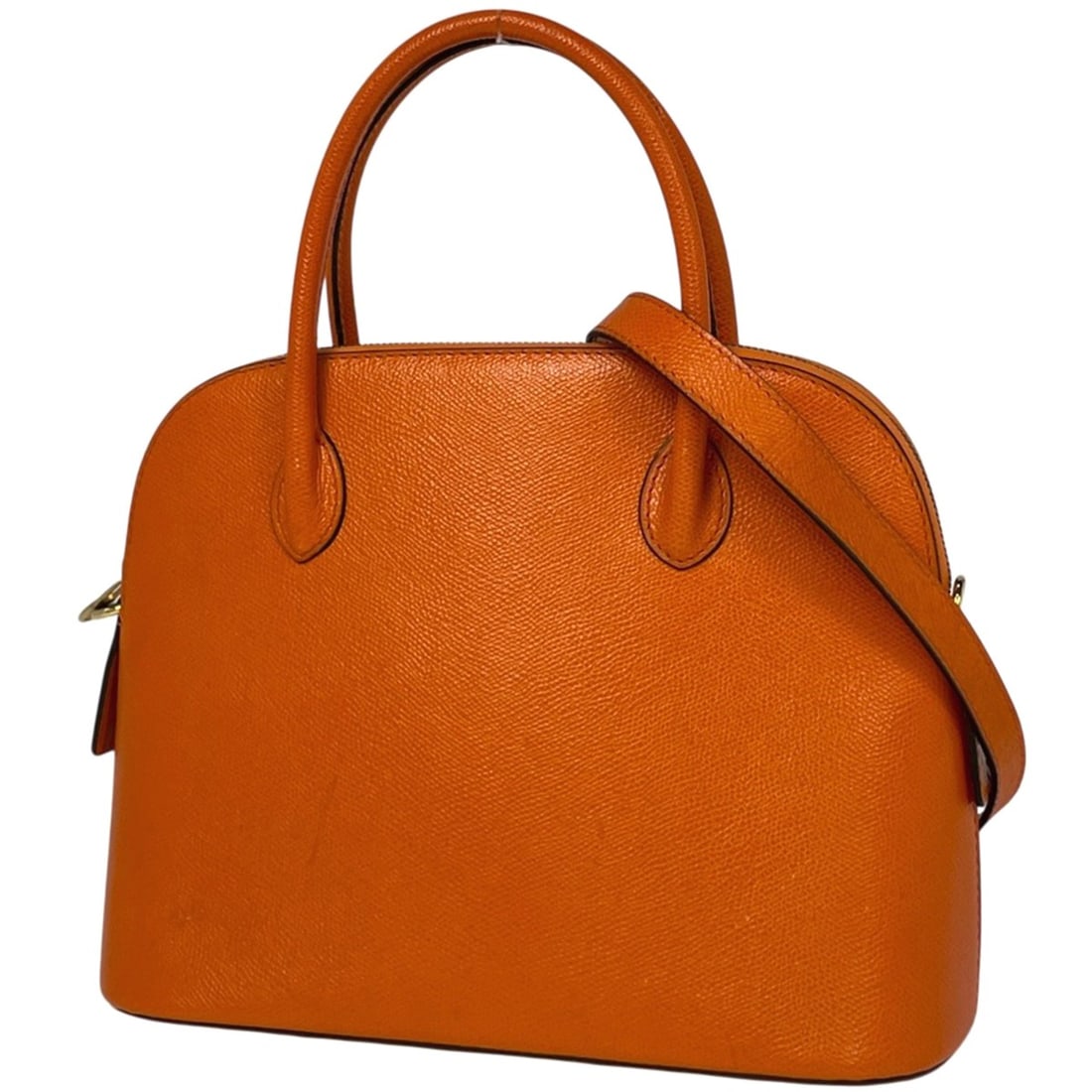Celine logo handbag, 2-way shoulder bag, leather orange, women's (1 of 11)