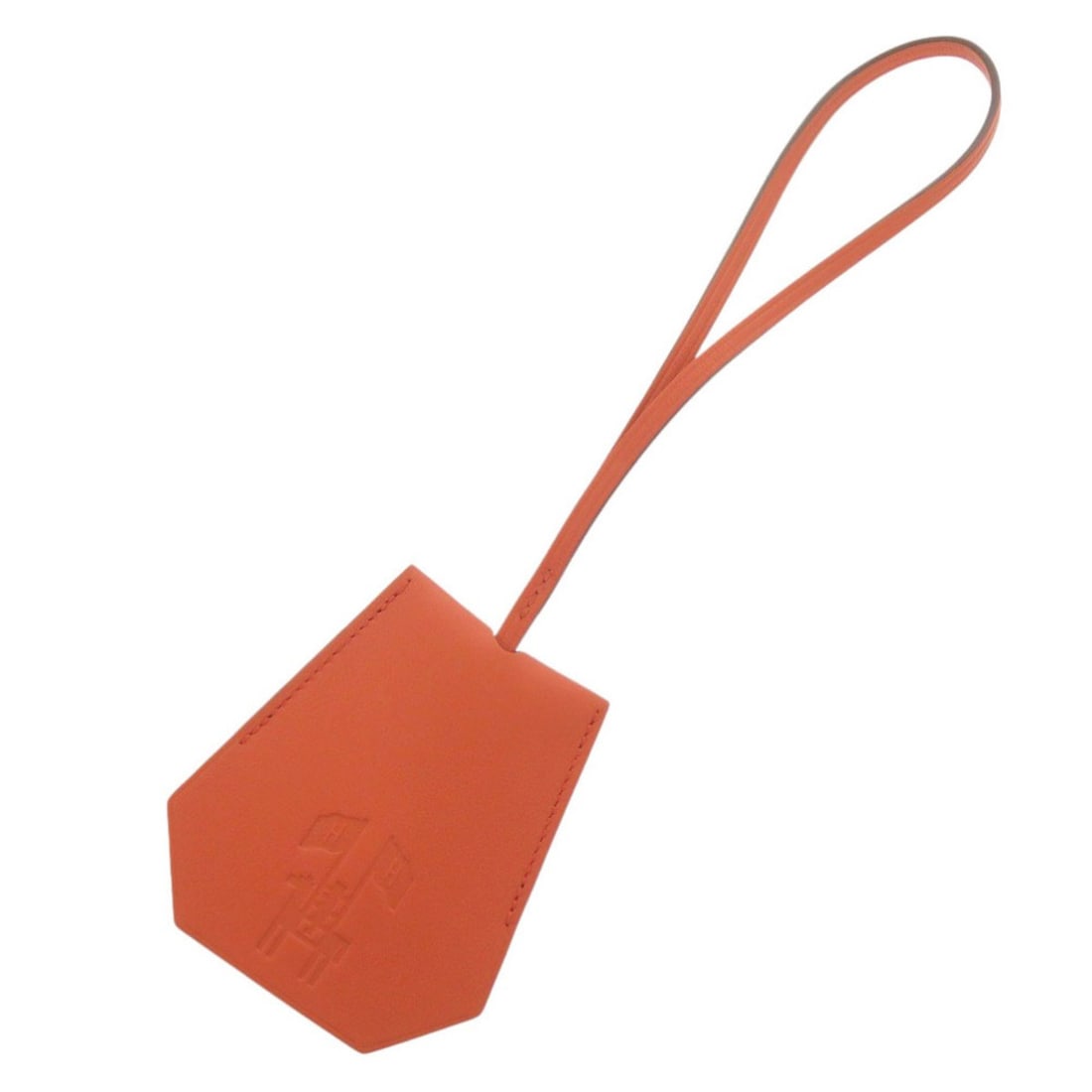 Hermes Like new Hermès Crochet Year's Gift 2024 Swift Orange Keychain 1076: --- Catalog ---Category: SizeSize (HxWxD): 8cm x 7cm / 3.14'' x 2.75''Category: DesignType: KeyringColor: Orange, SilverGender: Women,MenMaterial: Swift leatherCategory: GeneralBrand: HermesCountry of