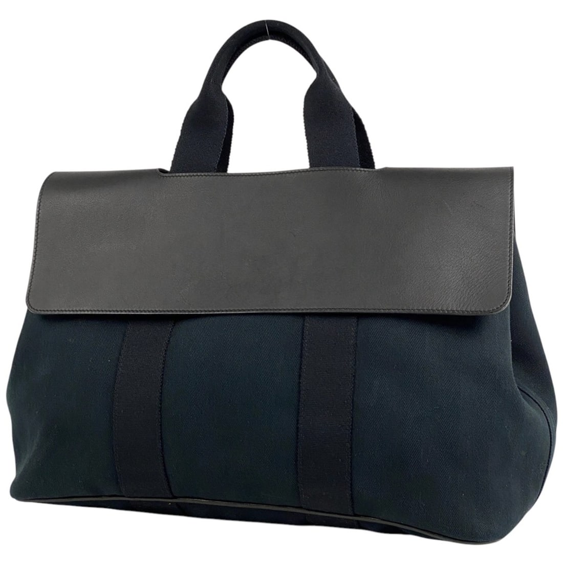 Hermes Hermès Valparaiso MM Tote Bag, Toile Chevron, Black, No Engraving, Women's: --- Catalog ---Category: SizeSize (HxWxD): 29cm x 40cm x 18cm / 11.41'' x 15.74'' x 7.08''Category: DesignType: Handbag, Pouch, Tote bagColor: BlackGender: WomenMaterial: Toile chevron , Leather Categ