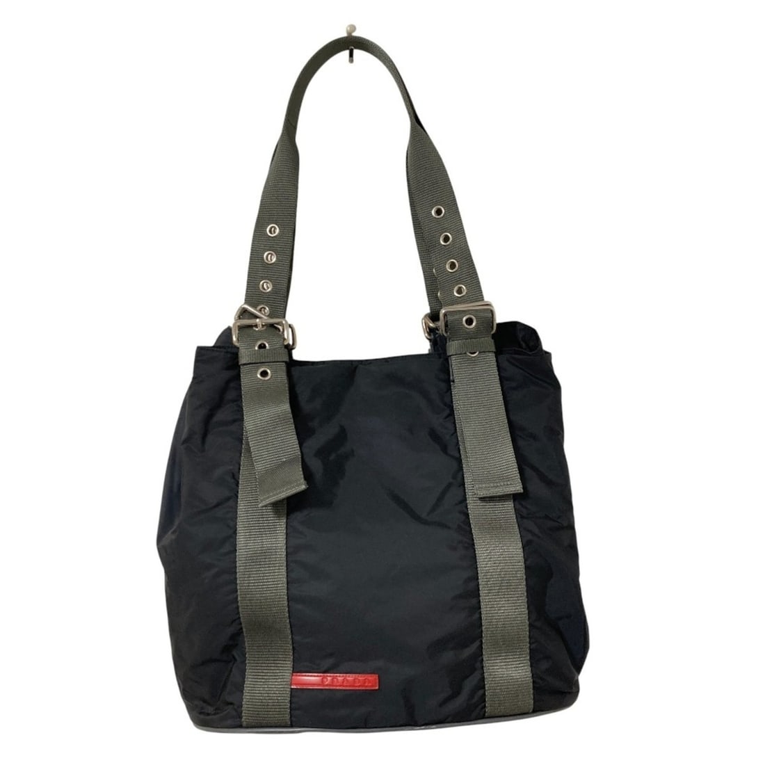 PRADA SPORT Prada Sport Nylon Tote Bag 4VA363 Black for Men and Women: --- Catalog ---Category: SizeSize (HxWxD): 33cm x 30cm x 19.5cm / 12.99'' x 11.81'' x 7.67''Category: DesignType: Tote bagColor: BlackGender: Men,WomenMaterial: Nylon Category: GeneralMPN: 4VA363Brand