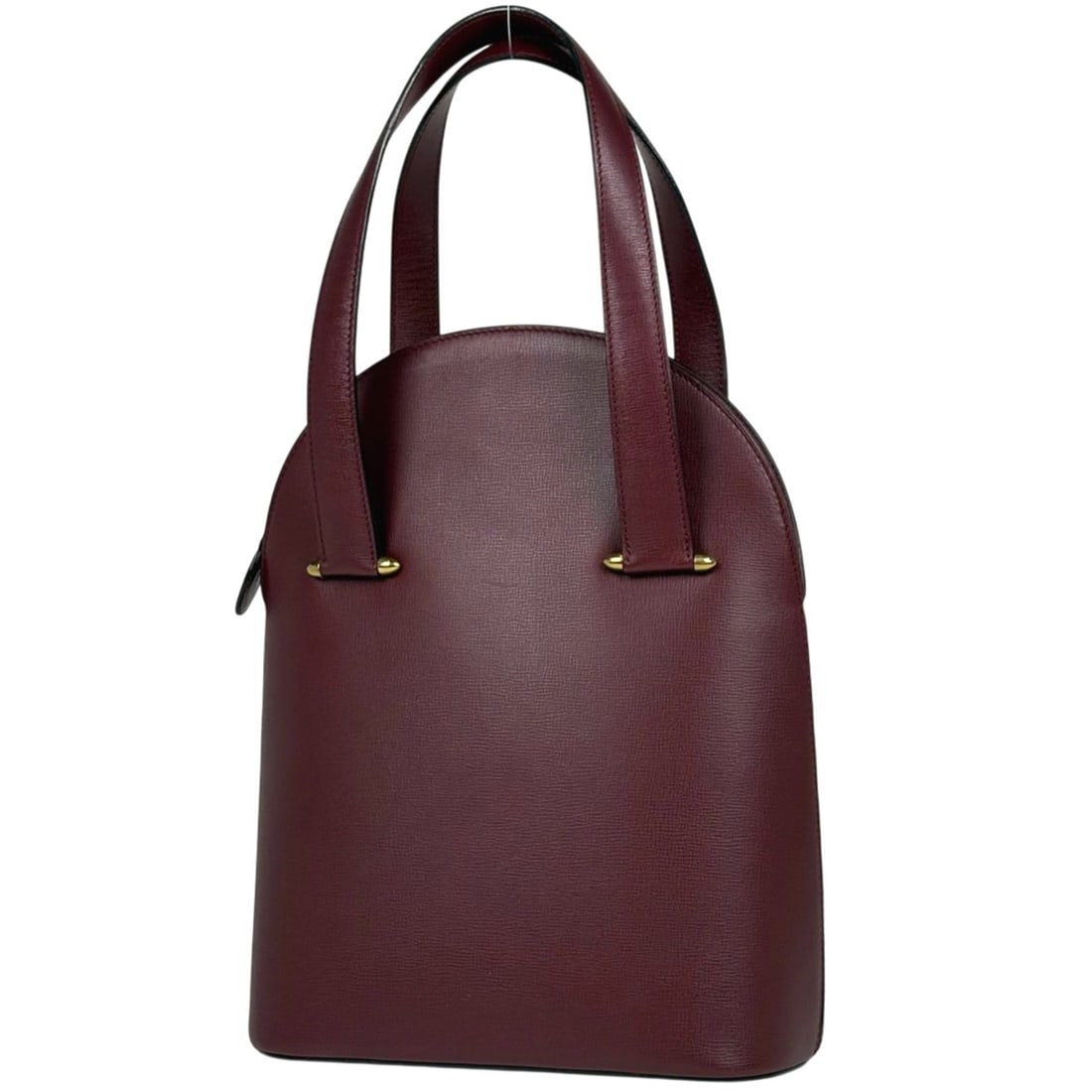 Cartier Must Line Handbag Leather Bordeaux Women's (1 of 10)