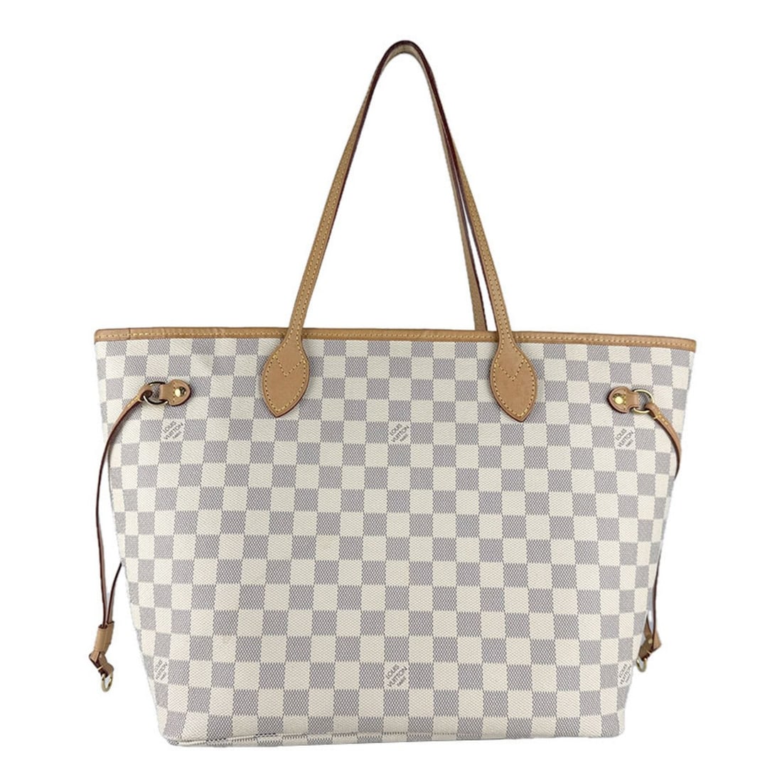 Louis Vuitton Damier Azur Neverfull MM Shoulder Bag/Tote Bag in Canvas, Azur, Women's, N40603 z8394: --- Catalog ---Category: SizeSize (HxWxD): 28cm x 31cm x 16cm / 11.02'' x 12.2'' x 6.29''Category: DesignType: Shoulder bag, Tote bagColor: Azur, WhiteGender: WomenMaterial: Damier Azur Category: Gene